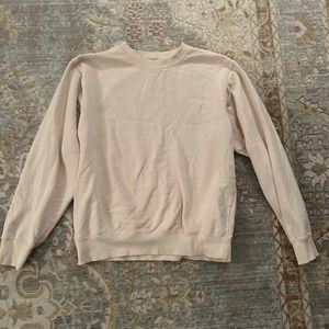 Brandy Melville pink crewneck sweatshirt